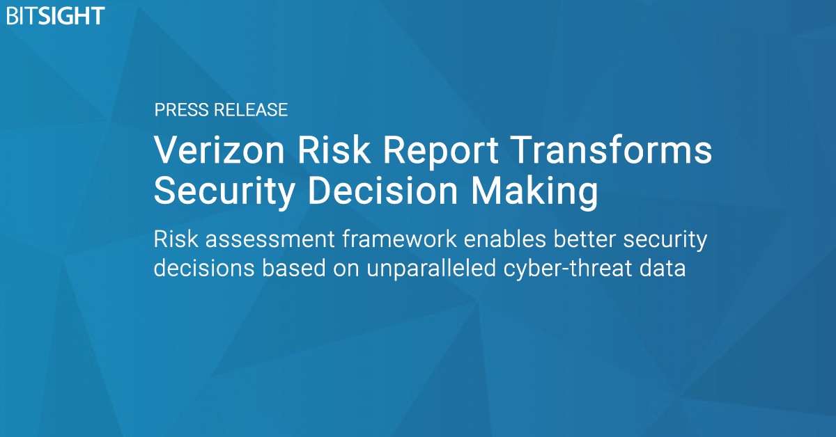 Verizon Risk Report Transforms Security Decision Making