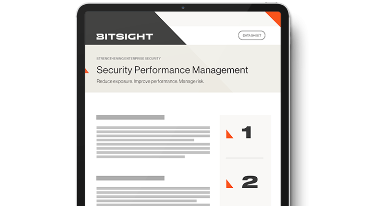 BitSight for Security Performance Management